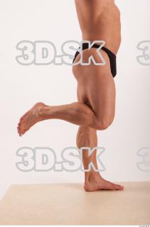 Leg flexing reference swim suit of Sebastian 0007